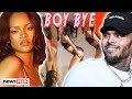 Chris Brown THIRSTS After Rihanna While She SLAYS Her Savage X Fenty Fashion Show!