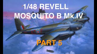Сборка 1/48 Revell Mosquito B Mk.IV Build Part 5. Wings & Undercarriage Assembly