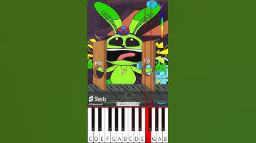 Perfect Pitch Challenge | Poppy Playtime Chapter 3 (@PADLOTOON) - Octave Piano Tutorial