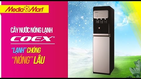 Cây nước nóng lạnh Coex: lạnh chóng, nóng lâu (CW-7116A) - Điện máy MediaMart