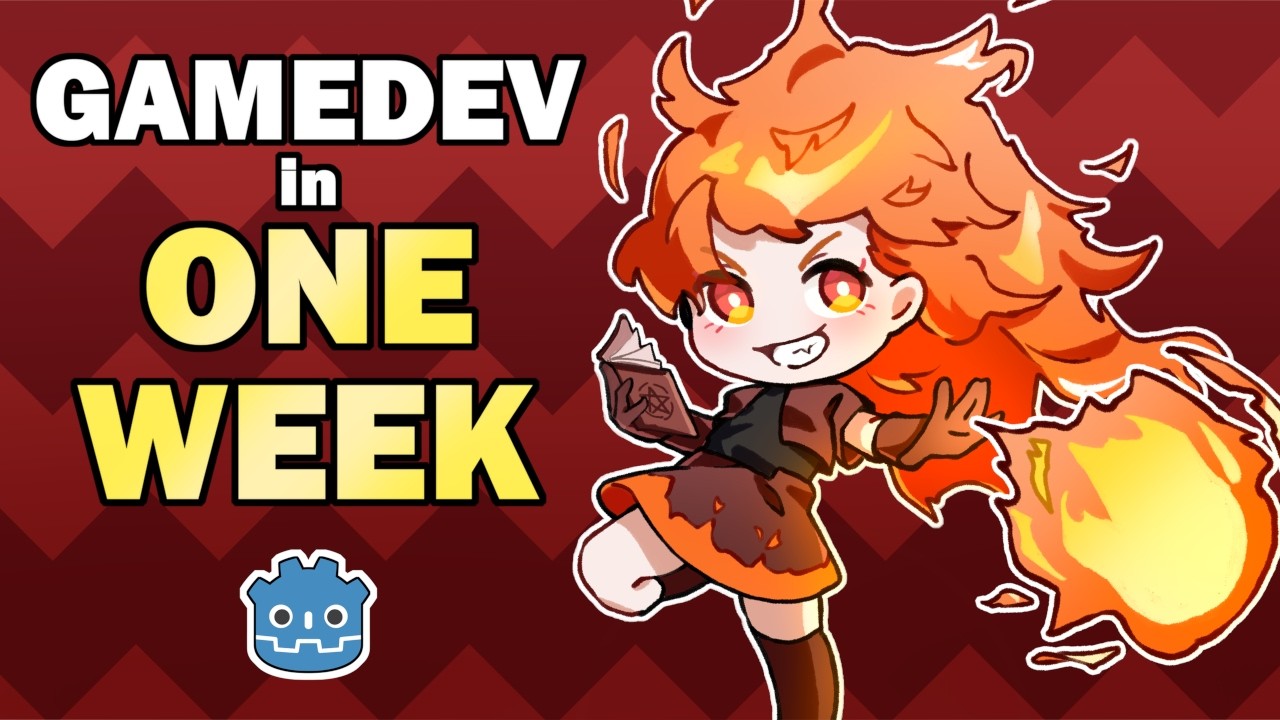 Making a game in just ONE week [ Godot Devlog ]