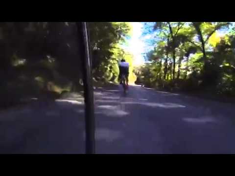 【間一髪】ロードバイク落車・事故寸前