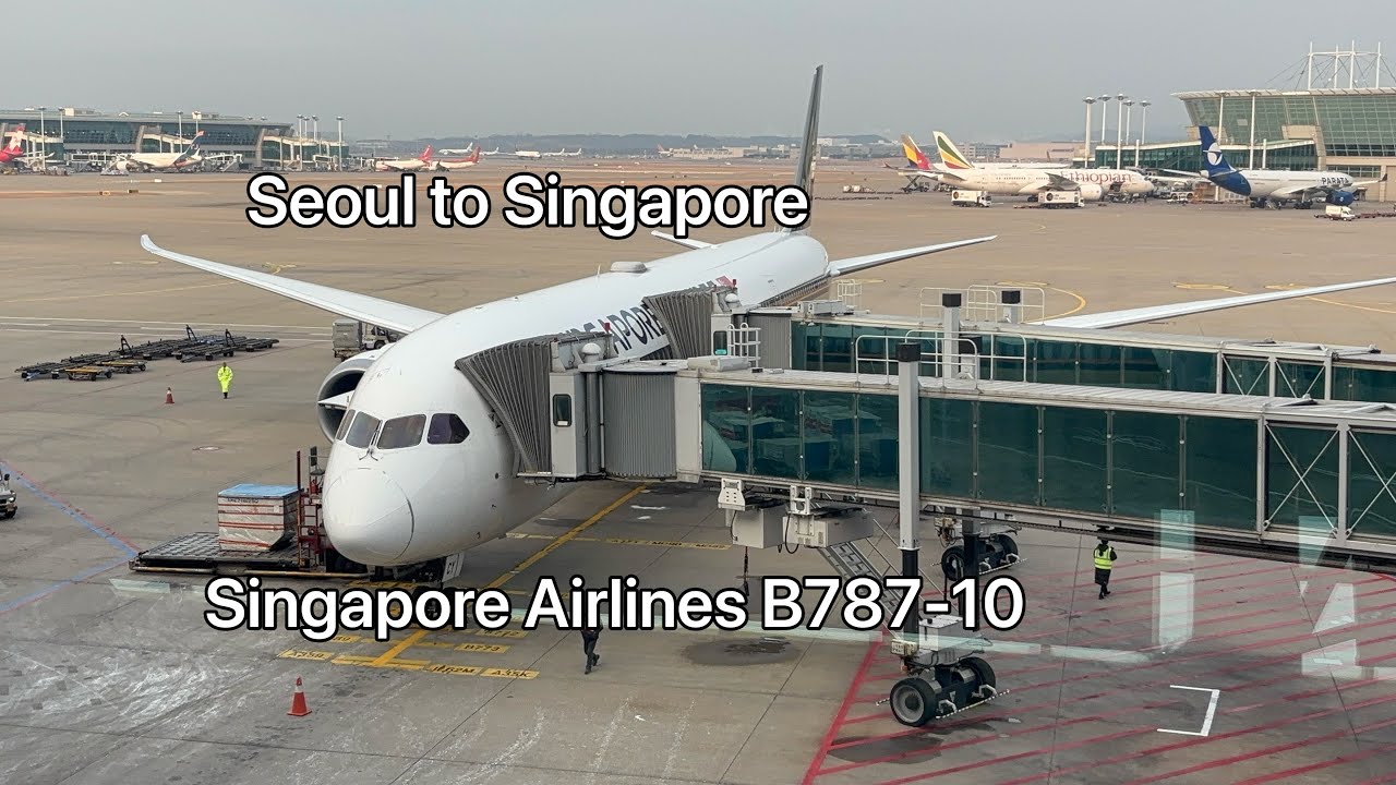 TRIPREPORT || Seoul to Singapore || Singapore Airlines
