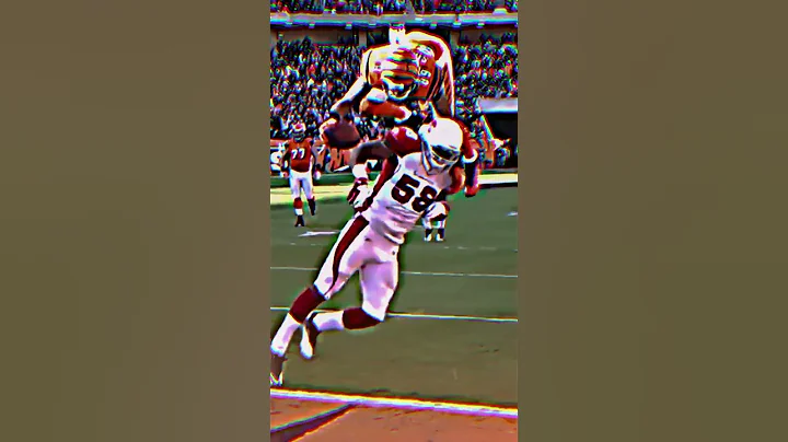 Jerome Simpson FRONT FLIP TOUCHDOWN😱 #shorts