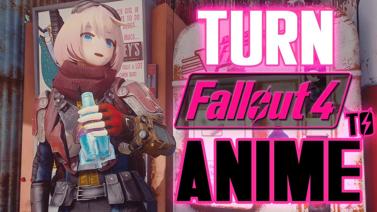 TURN FALLOUT 4 INTO ANIME - YouTube