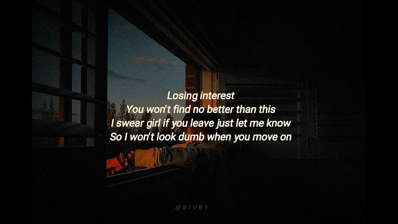 Losing interest - shiloh dynasty🖤 #sadsongs #lyrics #fyp #slowedsound