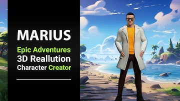 Marius 3D Character - The Ultimate Asset for Character Creator 4 and Unreal Engine 5 Projects