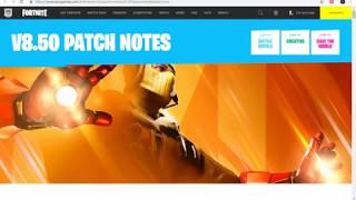 FORTNITE V8.50 PATCH NOTES | ENDGAME LTM, PIRATE PREFABS AND MORE