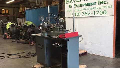 Hardinge DSM 59 Super Precision Turret Lathe Variable Speed 230V 3 Phase