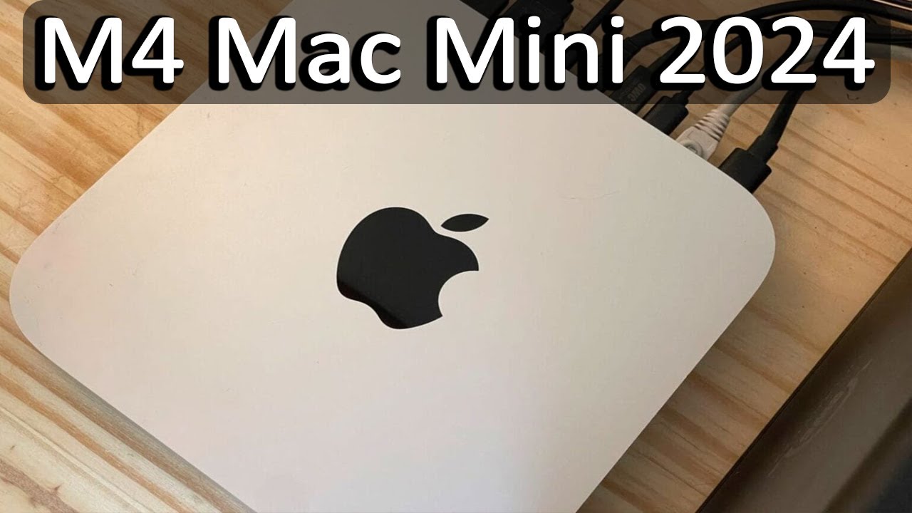 MAC Mini M4  : HAS LANDED IN 2024!