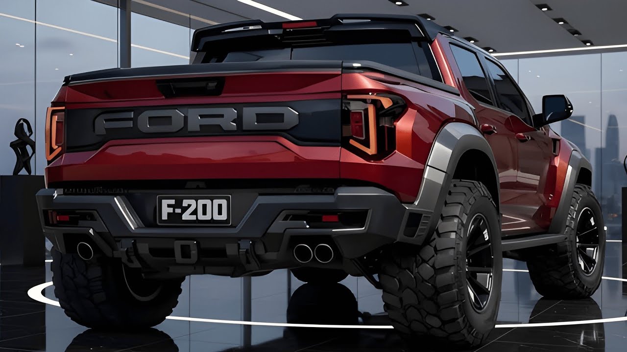 2027 Ford Raptor R 2026-2027 Ford F-200 Raptor Revealed: Brutal Power, Bold Design ...