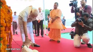 Only PM Modi Can Do This ,PM Modi&#39;s Cow worship and Start of Animal Health Fair At Mathura,UP