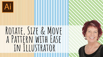 Illustrator - Rotate Move Scale a Pattern with Ease