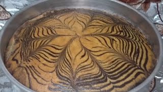 كيكه الزيبرا باسهل طريقه ?? Zebra_cake