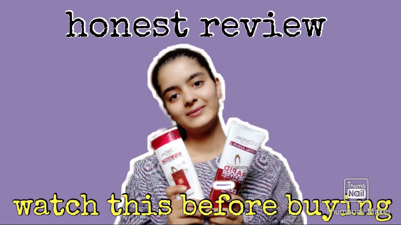 REVIEW of Loreal Paris total repair 5 shampoo & conditioner || Those Pretty Twins