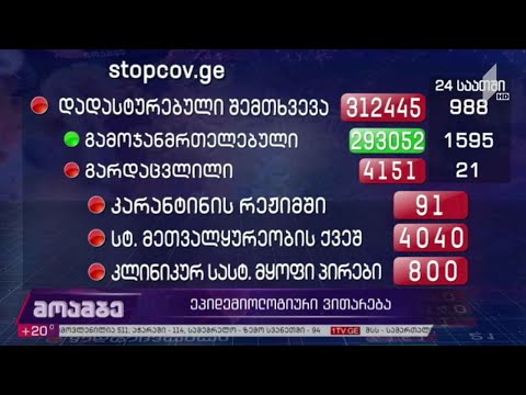 ეპიდემიოლოგიური ვითარება საქართველოში