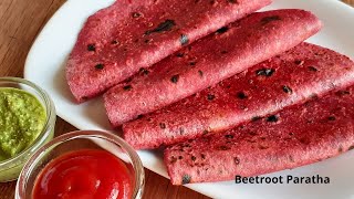 Healthy Breakfast Recipes | Beetroot Paratha for Kids | बीटरूट पराठा I GOOD FOOD BETTER MOOD