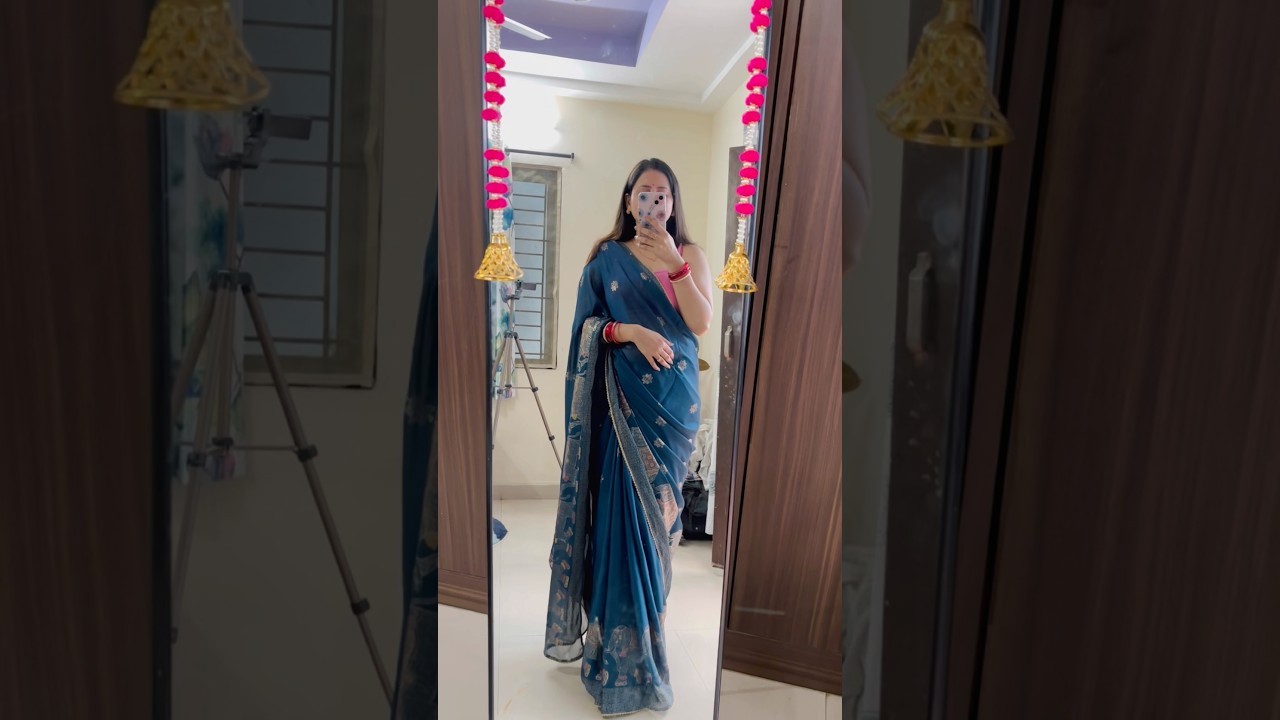 Flipkart Lightweight Saree for daily wear & small functions 💗 