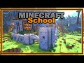How to Build an Attractive Wall in Minecraft! | Minecraft School | Tutorial Let's Play | Lesson 27