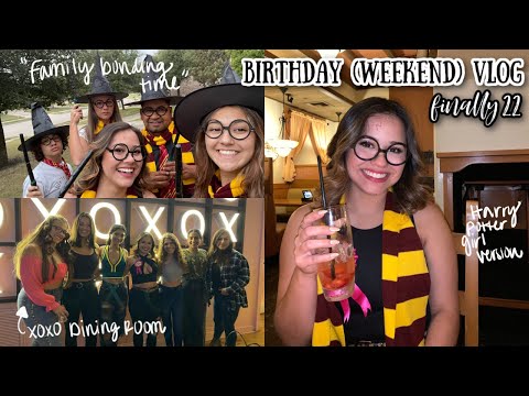Birthday (weekend) Vlog!! | Finally 22