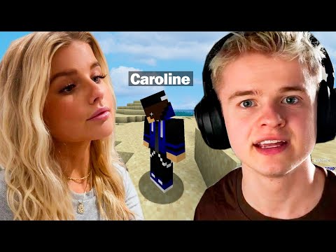 Minecraft med Caroline!