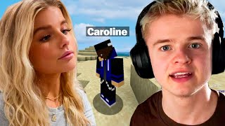 Minecraft med Caroline!