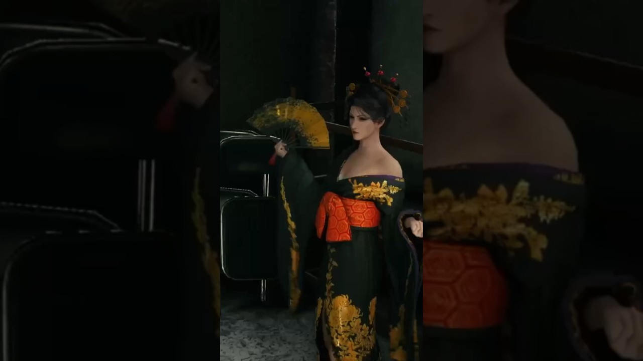 Cloud and Aerith watch Madam M lose her cool 