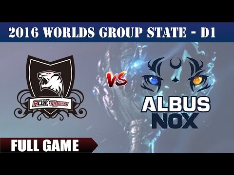 ROX vs ANX - LoL WCS 2016 D1 - Sep 29, 2016 | ROX Tigers vs Albus Nox Luna
