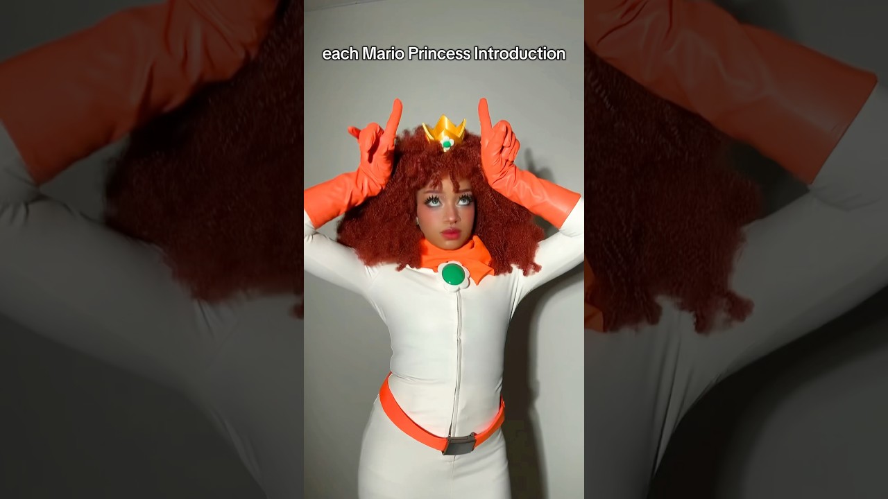 The Mario Princesses Racing! #princesspeach #princessdaisy #rosalina #cosplay