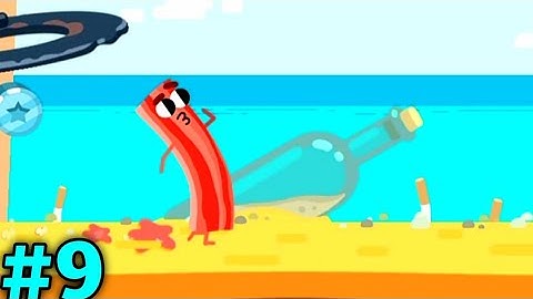 Run Sausage Run : All levels gameplay level #9  #shorts #youtubeshorts