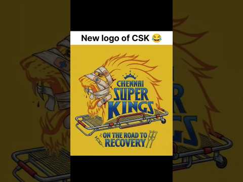 CSK new logo😅 #csk #rrvscsk #csknewlogo #ipl2026 #maddymadhu