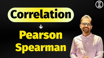 Correlation | Pearson Correlation Coefficient | Spearman
