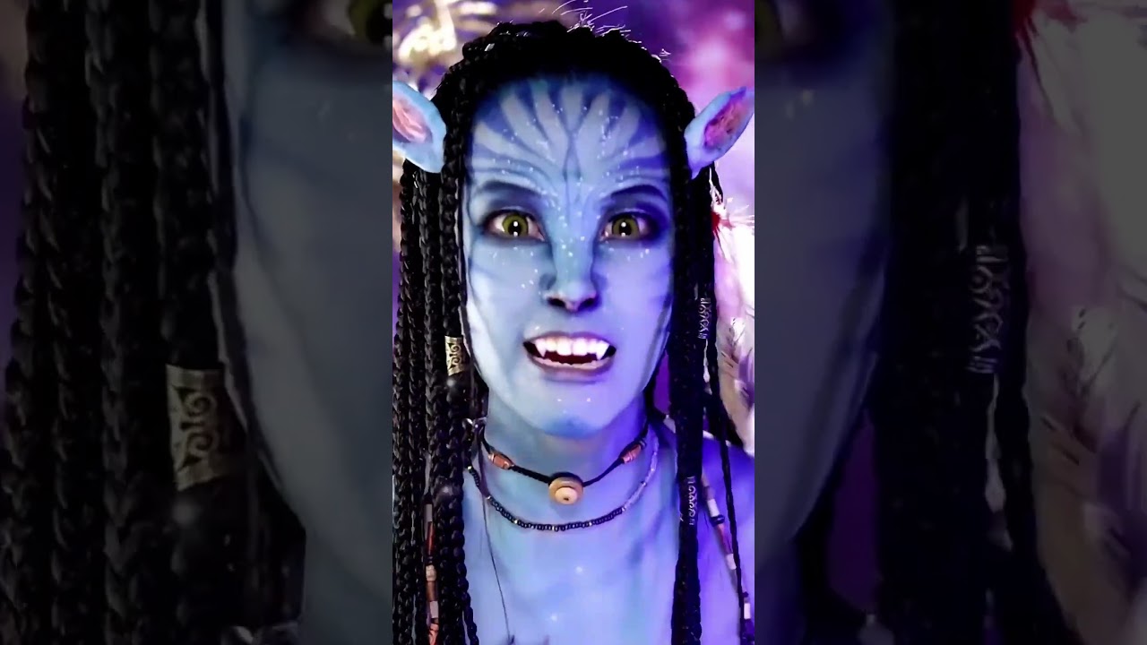 有蝴蝶結哦，猜猜是啥角色 #阿凡达 #仿妆 #剧情 #情节#演绎#shorts