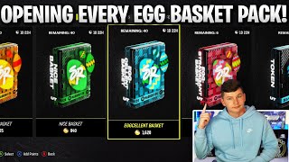 OPENING EVERY SUGAR RUSH EGG BASKET IN MADDEN 24! HOW MANY LTD EGG PULLS?