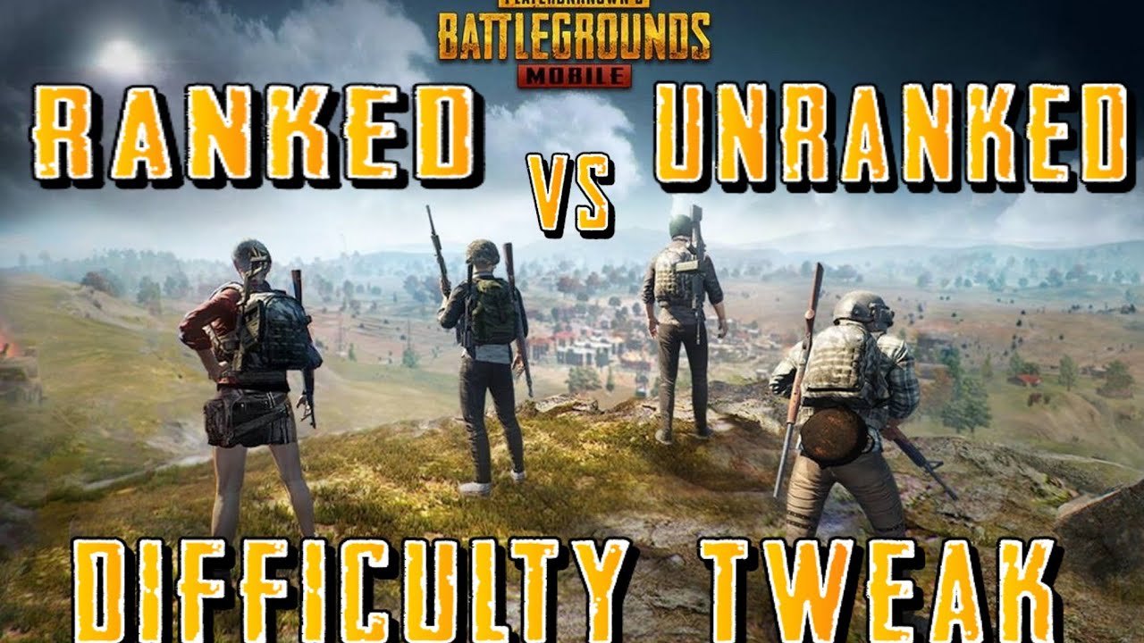 Ranked vs Unranked (Quads) Difficulty Tweak | PUBG Mobile [No Commentary]