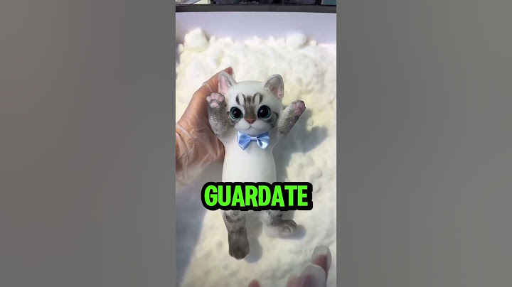 Questo Gattino Giocattolo è Così Realistico! Ma Guarda Cosa Succede Dopo 🐱❄️ #shorts #virale #perte