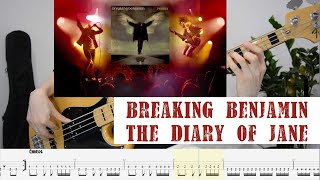 BassTabs | Breaking Benjamin - The Diary Of Jane | for four string bass| Бас табы