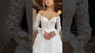 Our dream long sleeve dress❤️ #longsleeveweddingdress #weddingdress #bridetobe #bride #weddingdress
