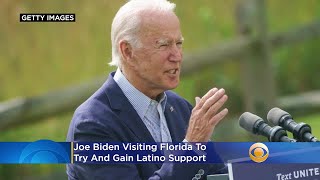 'Work Like The Devil', Joe Biden Visiting Florida To Woo Latino Support