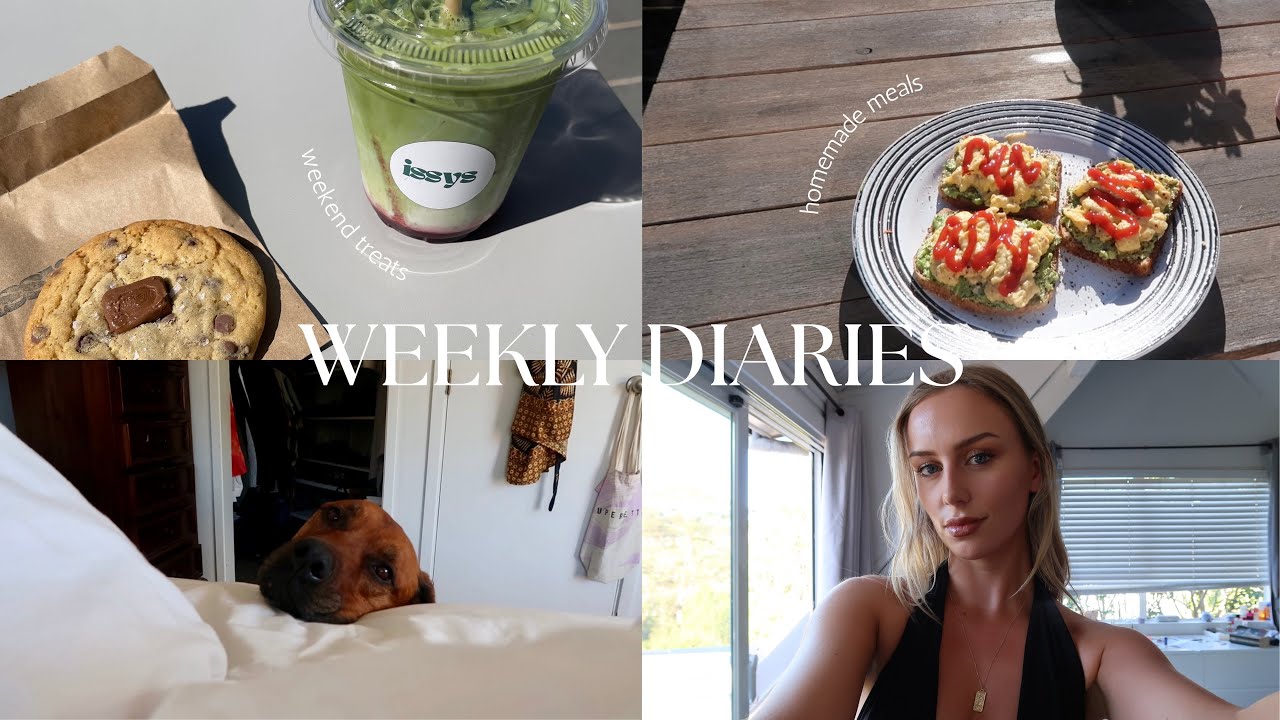 realistic weekly diary vlog | working, gym mornings, walks and self-care weekend activities