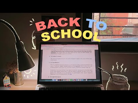 π online semester prep (notion, tips, cleaning) π