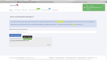 How to send an email from your alias