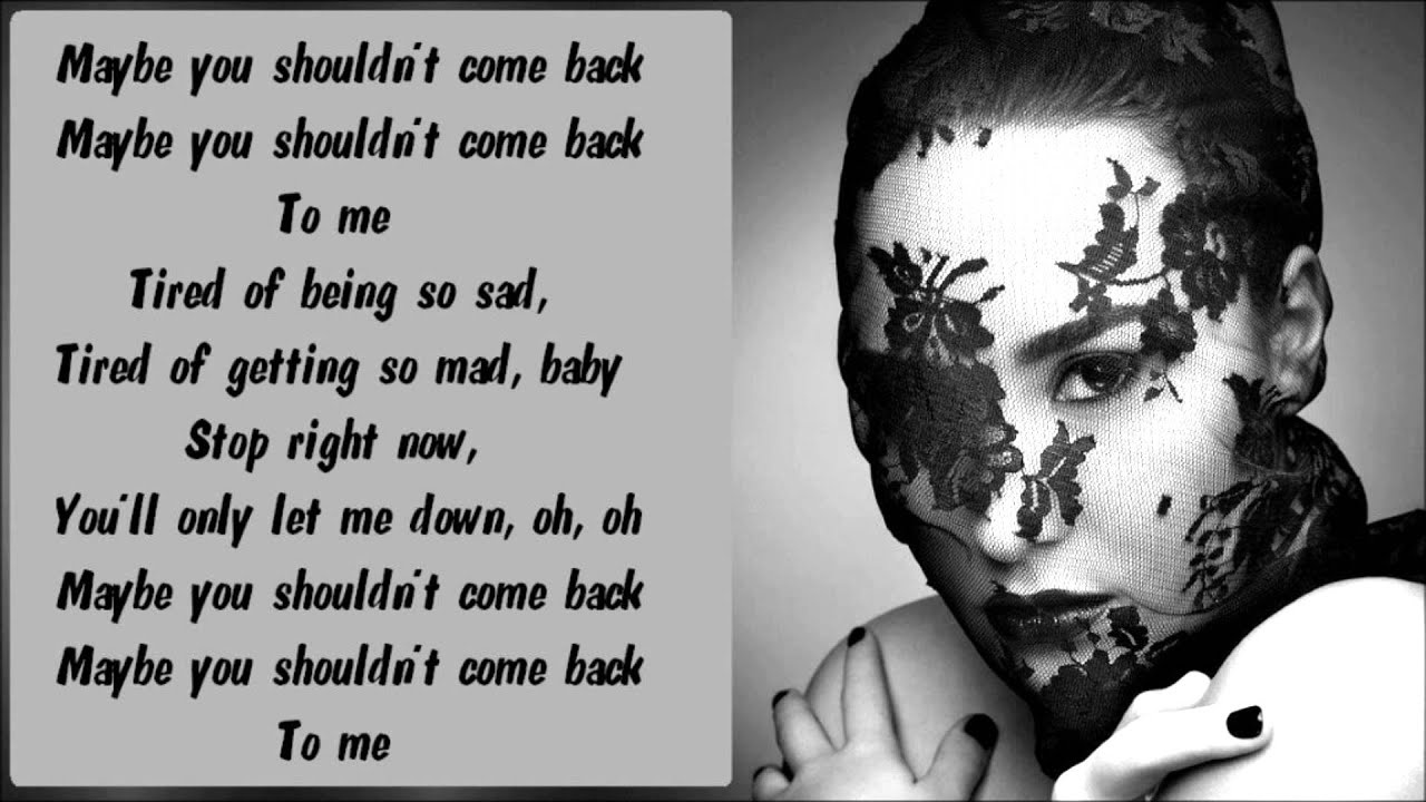 Demi Lovato - Shouldn't Come Back Instrumental / Karaoke with lyrics on screen
