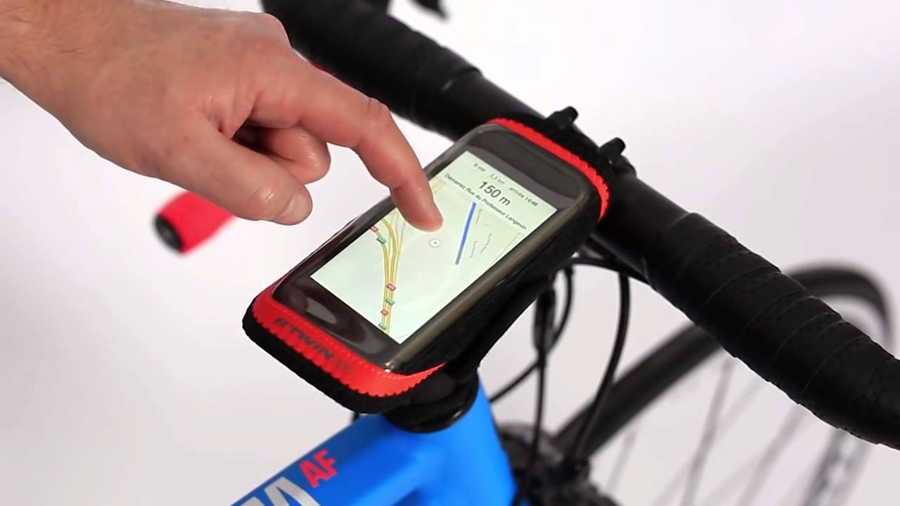 bike phone holder decathlon
