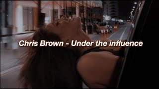 Chris Brown - Under The Influence Sped Up, Tiktok Türkçe Your Body Lightweight Speaks To Me