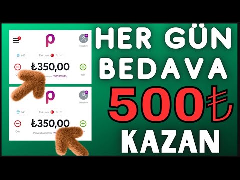 Her Gün Bedava 500₺ Kazan 🤑💰( KANITLI VİDEO) - İnternetten Para Kazanma Yolları 2023