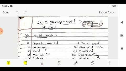 Class 5 | EVS | Ch 3: Developmental Journey of Seed | Exercise | part1 | gcert