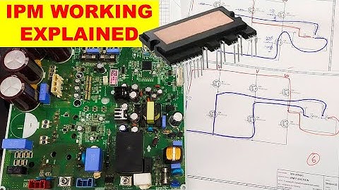 {972H} How does an IPM converts DC voltage into three phase
