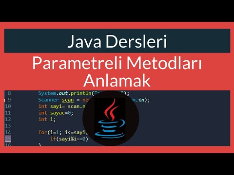 Video: Java parametresi nedir?