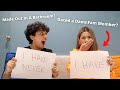 NEVER HAVE I EVER CHALLENGE!!! (unexpected answers) w/@Aashna Hegde